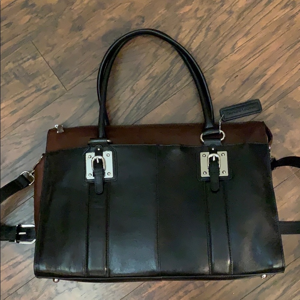 Leather Laptop/tote